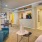 Living room open to kitchen breakfast bar